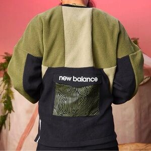 New Balance x Salehe Bembury YURT Polar Fleece Jacket – XL – Olive/Black